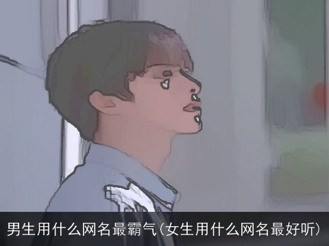 男生用什么网名最霸气(女生用什么网名最好听)