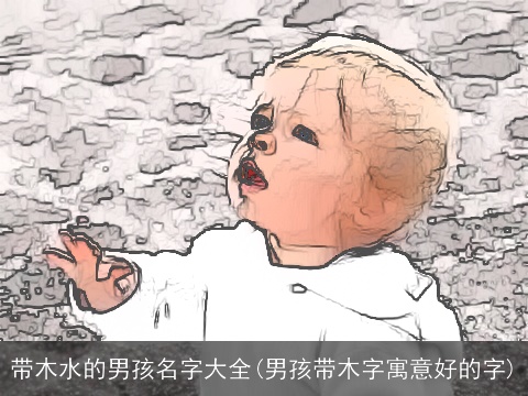 带木水的男孩名字大全(男孩带木字寓意好的字)