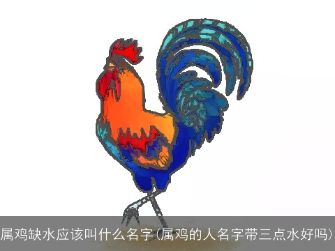 属鸡缺水应该叫什么名字(属鸡的人名字带三点水好吗)