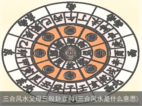 三合风水父母三般卦立向(三合风水是什么意思)