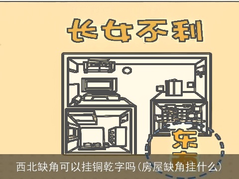 西北缺角可以挂铜乾字吗(房屋缺角挂什么)