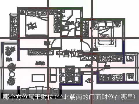 哪个方位属于财位(坐北朝南的门面财位在哪里)
