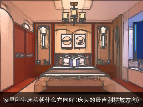 家里卧室床头朝什么方向好(床头的最吉利摆放方向)