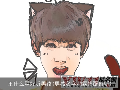 王什么霖好听男孩(男孩名字和霖搭配好听)
