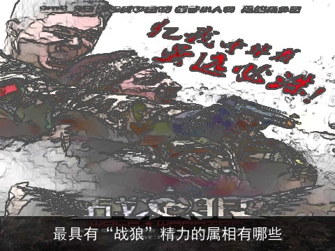 最具有“战狼”精力的属相有哪些