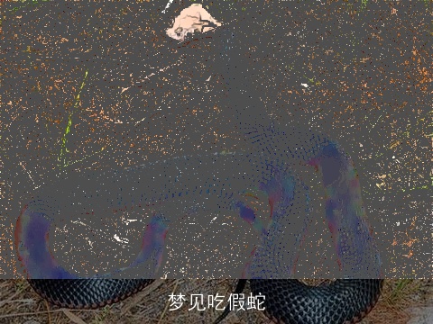 梦见吃假蛇