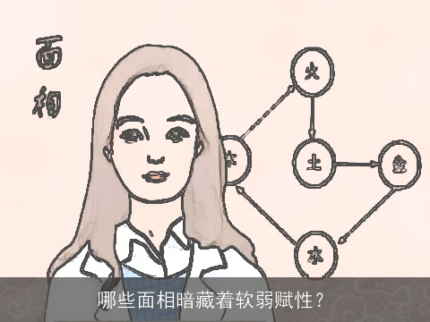 哪些面相暗藏着软弱赋性？