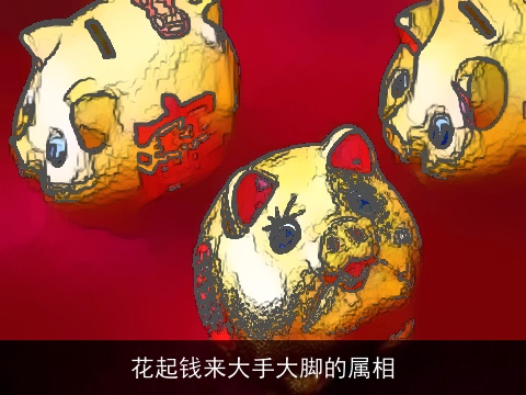 花起钱来大手大脚的属相