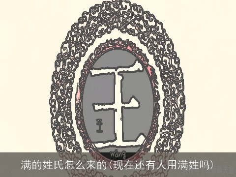 满的姓氏怎么来的(现在还有人用满姓吗)