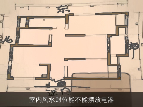 室内风水财位能不能摆放电器