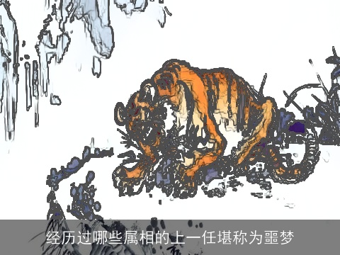 经历过哪些属相的上一任堪称为噩梦