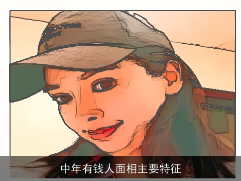 中年有钱人面相主要特征