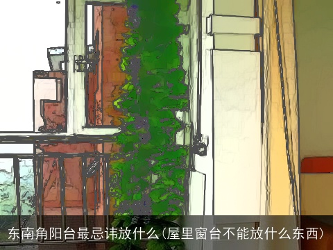 东南角阳台最忌讳放什么(屋里窗台不能放什么东西)