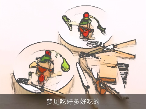 梦见吃好多好吃的
