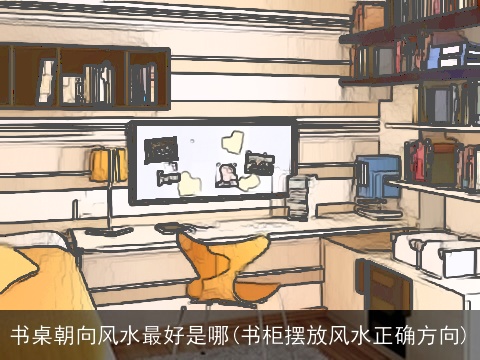 书桌朝向风水最好是哪(书柜摆放风水正确方向)