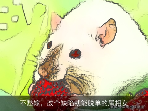 不愁嫁，改个缺陷就能脱单的属相女
