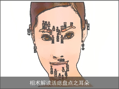 相术解读活痣盘点之耳朵