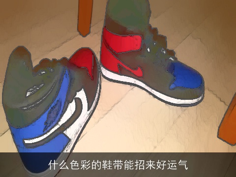 什么色彩的鞋带能招来好运气