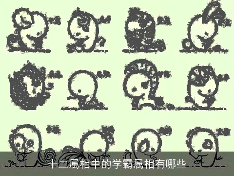 十二属相中的学霸属相有哪些