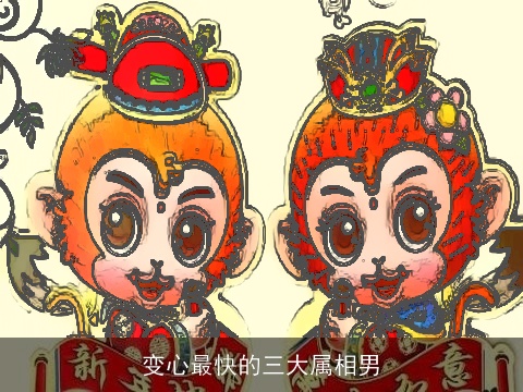 变心最快的三大属相男