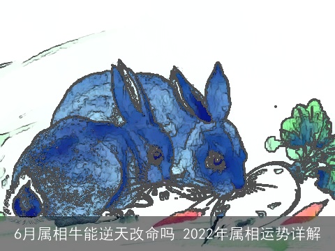 6月属相牛能逆天改命吗 2022年属相运势详解