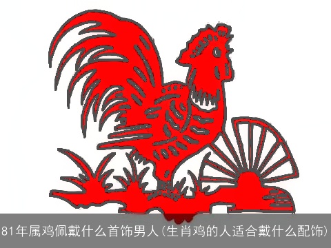 81年属鸡佩戴什么首饰男人(生肖鸡的人适合戴什么配饰)