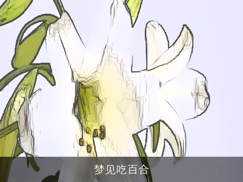 梦见吃百合