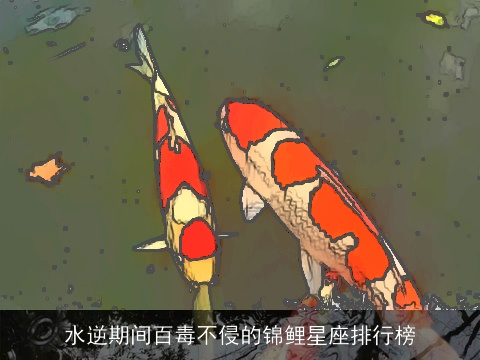 水逆期间百毒不侵的锦鲤星座排行榜