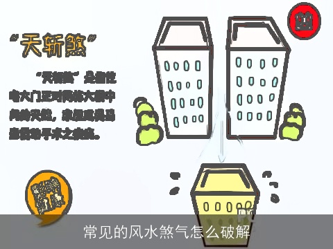 常见的风水煞气怎么破解