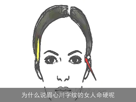 为什么说眉心川字纹的女人命硬呢