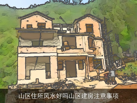 山区住所风水好吗山区建房注意事项