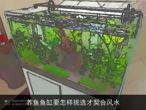 养鱼鱼缸要怎样挑选才契合风水
