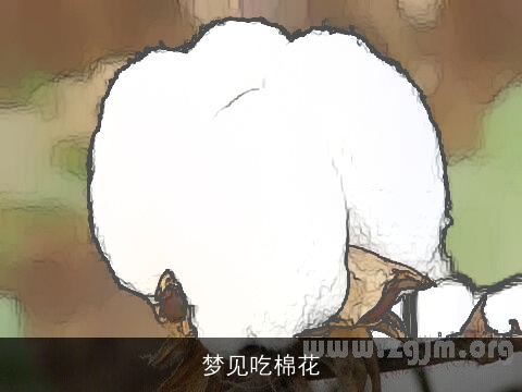 梦见吃棉花