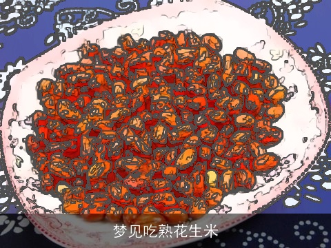 梦见吃熟花生米