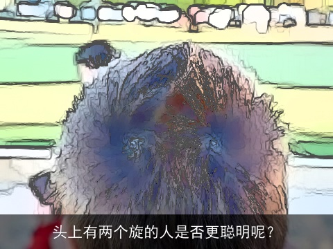 头上有两个旋的人是否更聪明呢？