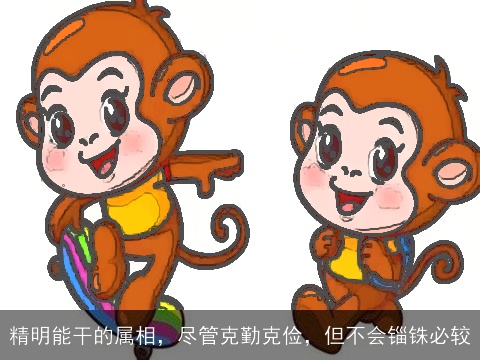 精明能干的属相，尽管克勤克俭，但不会锱铢必较