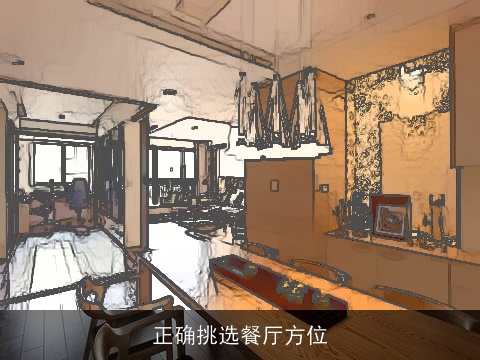 正确挑选餐厅方位