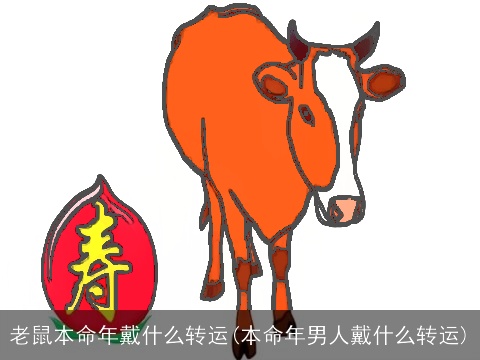 老鼠本命年戴什么转运(本命年男人戴什么转运)