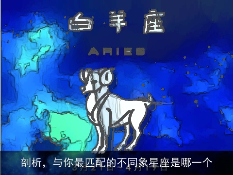 剖析，与你最匹配的不同象星座是哪一个