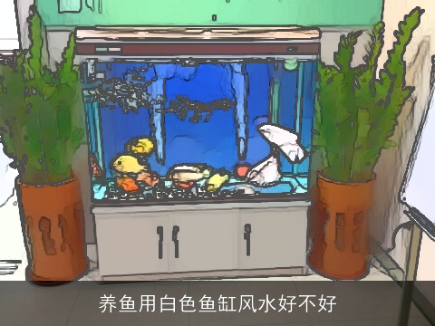 养鱼用白色鱼缸风水好不好