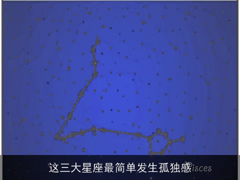 这三大星座最简单发生孤独感