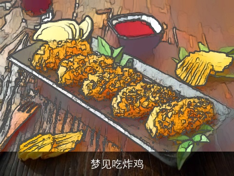 梦见吃炸鸡