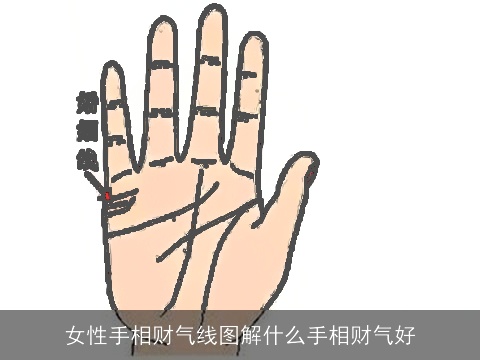 女性手相财气线图解什么手相财气好