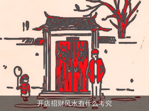 开店招财风水有什么考究