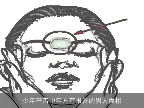 少年辛苦中年方有报答的男人面相