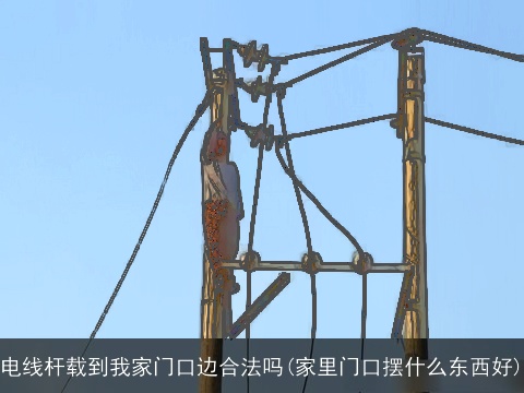 电线杆载到我家门口边合法吗(家里门口摆什么东西好)