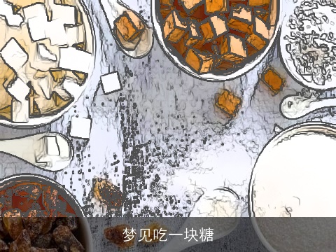 梦见吃一块糖