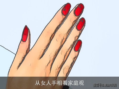 从女人手相看家庭观