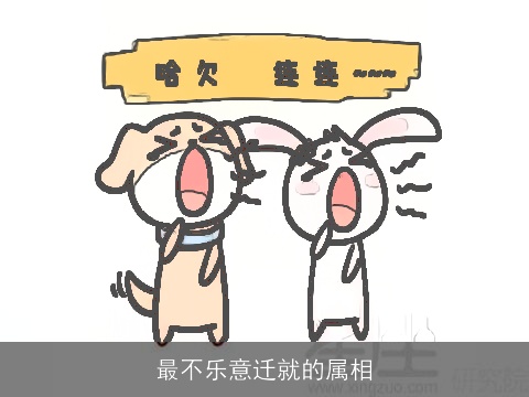 最不乐意迁就的属相