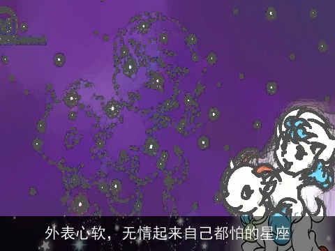 外表心软，无情起来自己都怕的星座